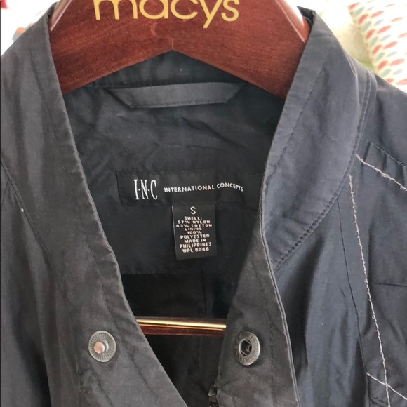 Black moto/bomber jacket - Picture 3 of 4